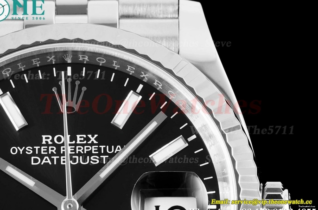 SS Black SH3235 Jub Clean Stk 126234 SS Datejust 36mm 0103